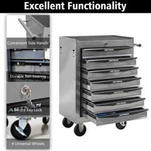 20" 7-Drawer Tool Chest Cabinet with Ball Bearing Drawer Slides,Tool Storage Box