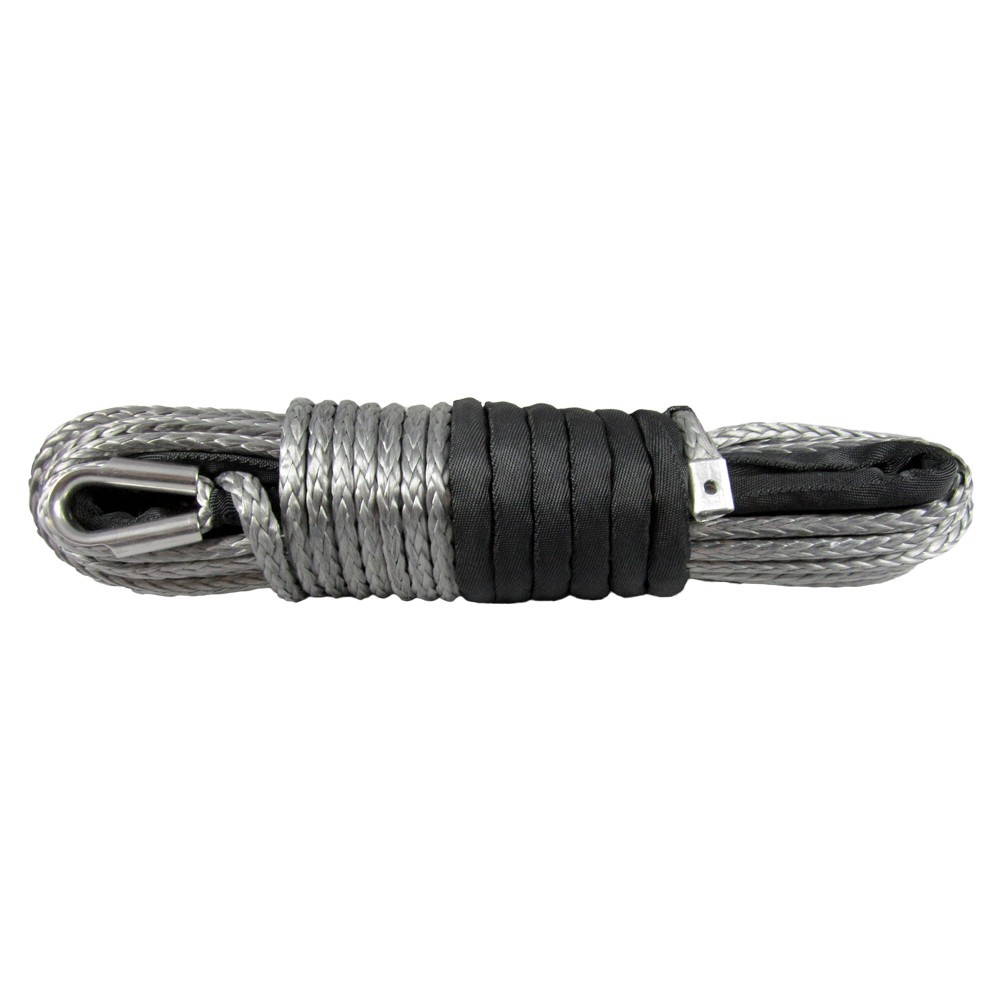 Gancho de cuerda de cabrestante Dyneema SK75 10 MM X 40 M recuperación sintética cable todoterreno 4x4 4x4- - Image 2