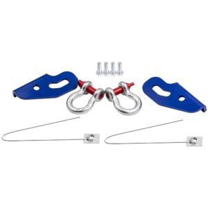 10mm plate Steel 4WD Recovery Points Tow Point Kit for Nissan Patrol GU