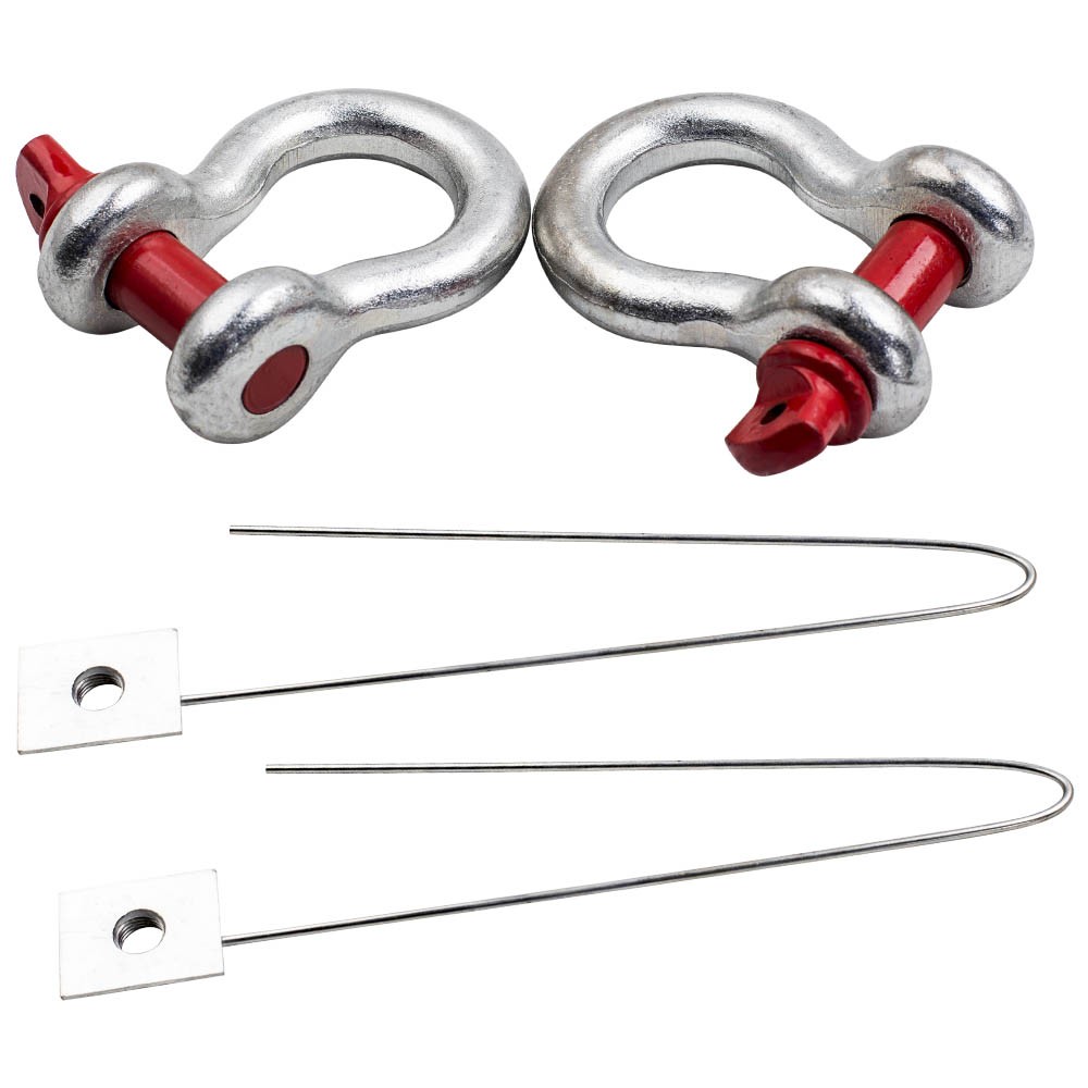 10mm plate Steel 4WD Recovery Points Tow Point Kit for Nissan Patrol GU - Image 3