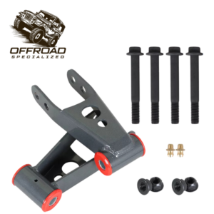 Grilletes de elevación traseros ajustables de 1"-2" aptos para jeep cherokee xj level kit 2x4 4x4-