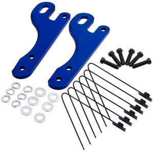 Kit de punto de remolque de recuperación delantera punto de remolque para Toyota Prado 150 4x4 FJ Cruiser-