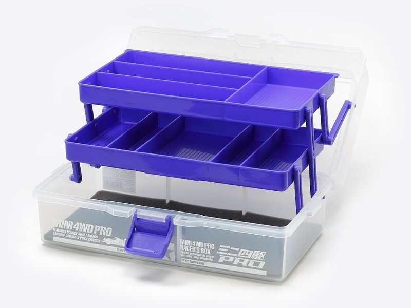 Tamiya 15354 1/32 Mini 4x4 Piezas Mini 4x4 Pro Racer's Box Estuche de Almacenamiento de Transporte- - Image 2