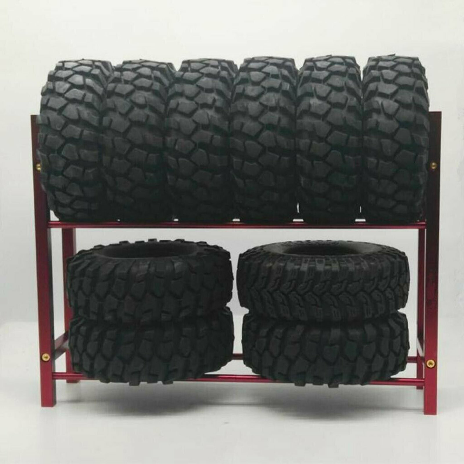 For 1:10 RC Crawler Car Tires Tire Rack Storage Wheel Holder Garage Organizer - Image 2