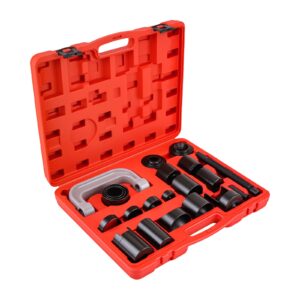 Kit de herramientas de prensa de rótula de 21 piezas para automóviles 2x4 4x4 camiones con estuche de almacenamiento-