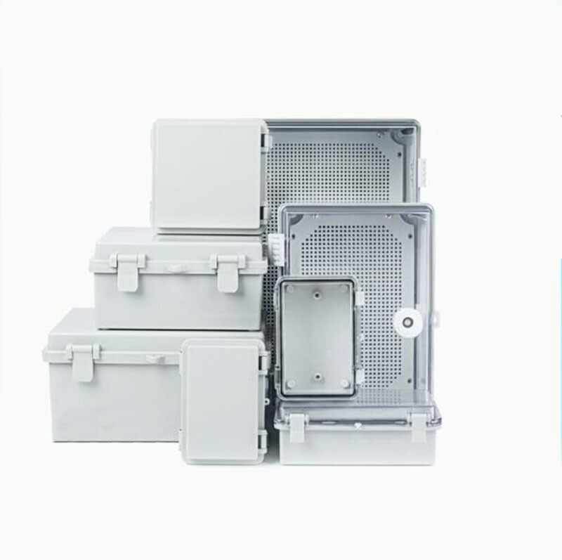 IP65 ABS Enclosure With Hasp Electrical Junction Box Outdoor Distribution Box - Image 3