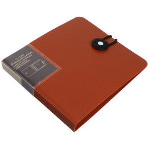 Estuche protector de almacenamiento organizador de discos fundas para folletos de CD para discos compactos-