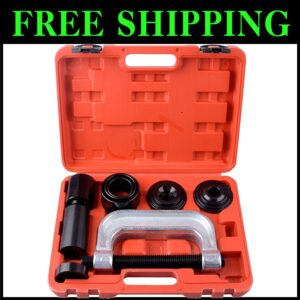 Versátil kit de instalación de rótula 4x4 con adaptadores universales y estuche de almacenamiento-