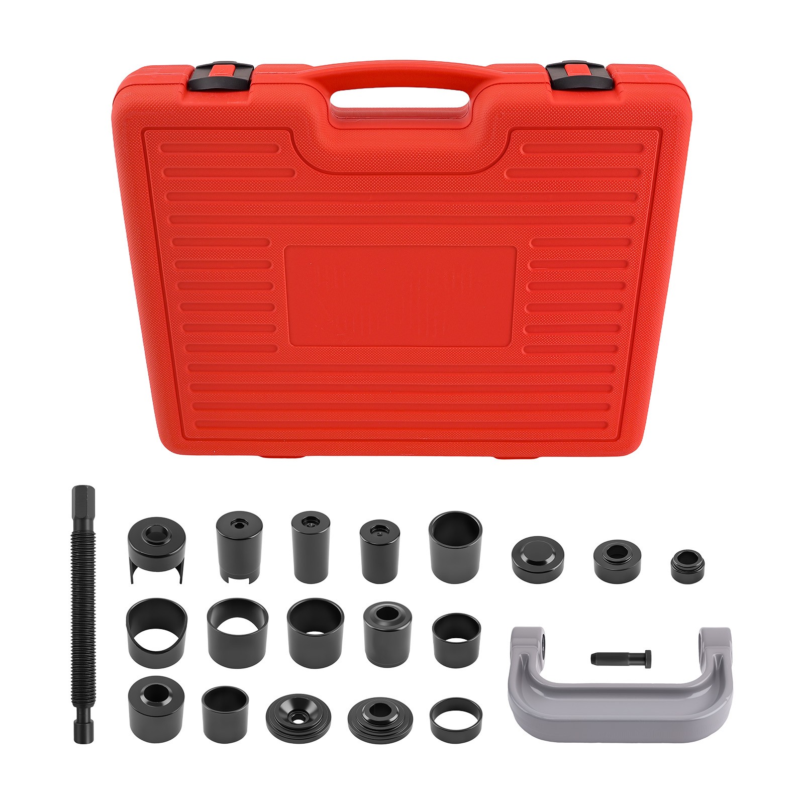 Kit de herramientas de prensa de rótula de 21 piezas para automóviles 2x4 4x4 camiones con estuche de almacenamiento-