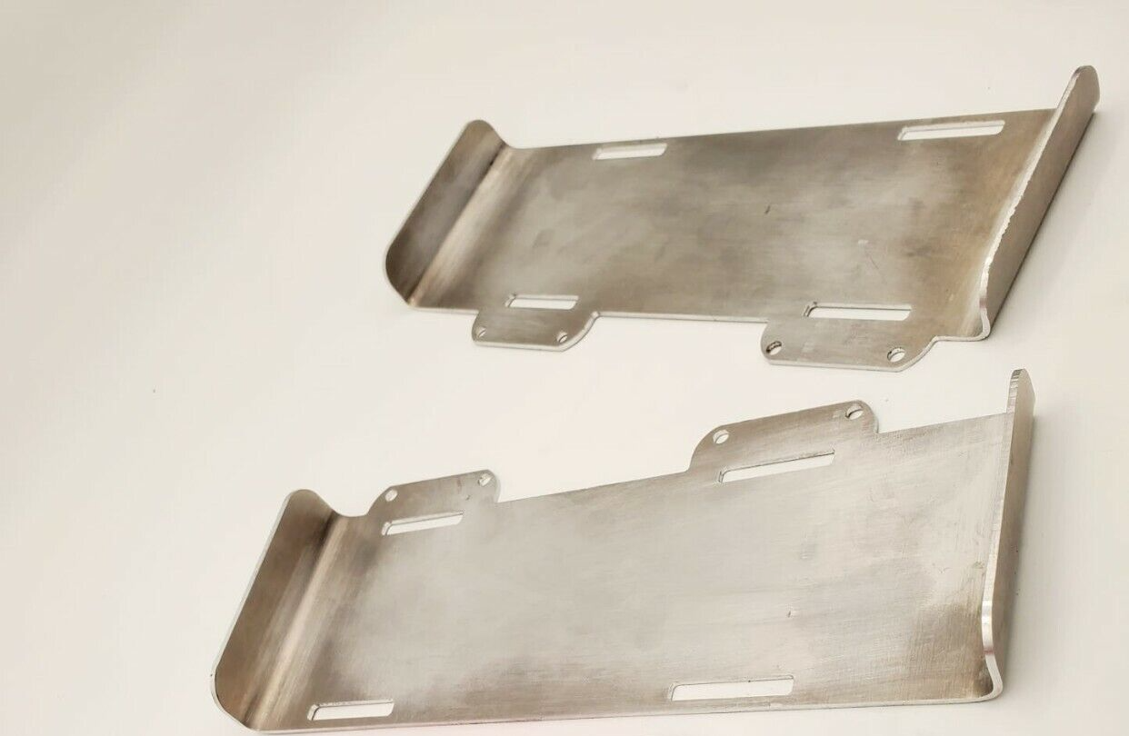 BANDEJAS DE BATERÍA DE ALUMINIO PARA CHASIS TRAXXAS SLASH 4X4 LCG RALLY Ford ST- - Image 3