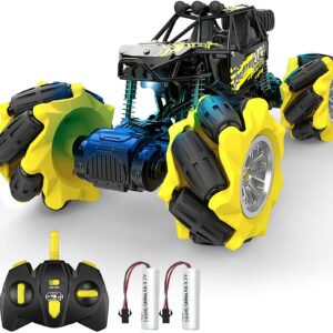 Camión Monster Truck 1:16 Metal Drift giratorio 360° 4x4 2,4 GHz con 2 baterías -