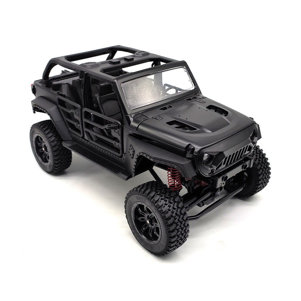 Jeep Wrangler MN128 RC Car Crawler escala 1:12 2.4G 4x4 camión todoterreno 2 baterías- - Image 2