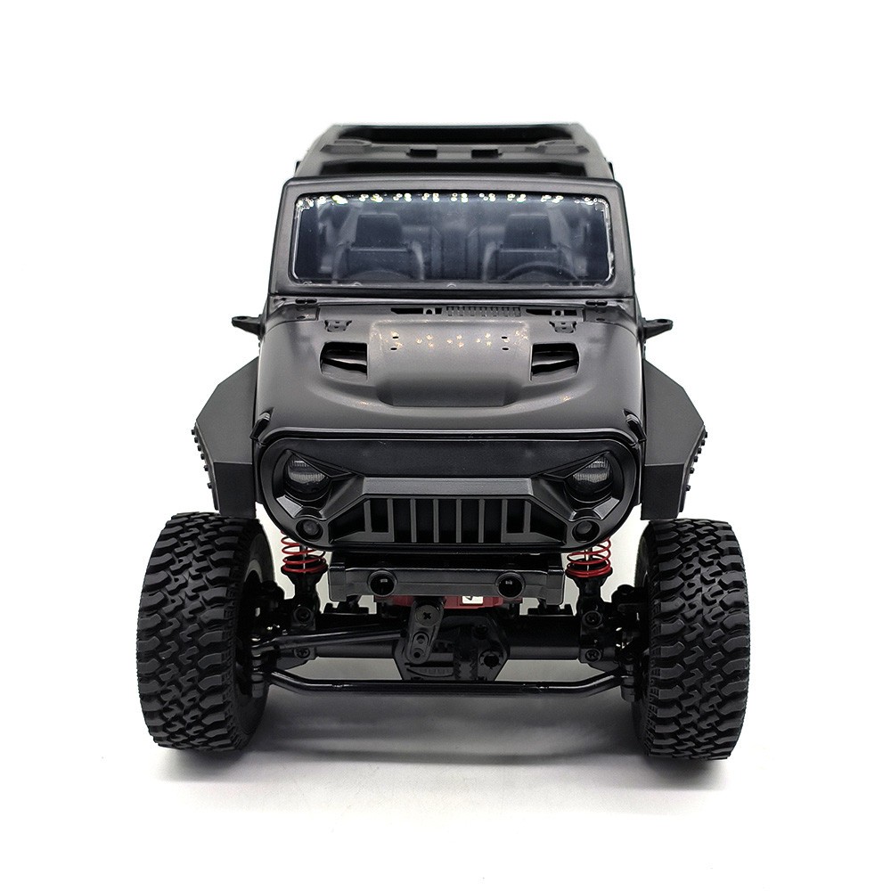 Jeep Wrangler MN128 RC Car Crawler escala 1:12 2.4G 4x4 camión todoterreno 2 baterías- - Image 3