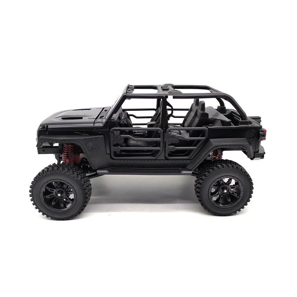 Jeep Wrangler MN128 RC Car Crawler escala 1:12 2.4G 4x4 camión todoterreno 2 baterías- - Image 4