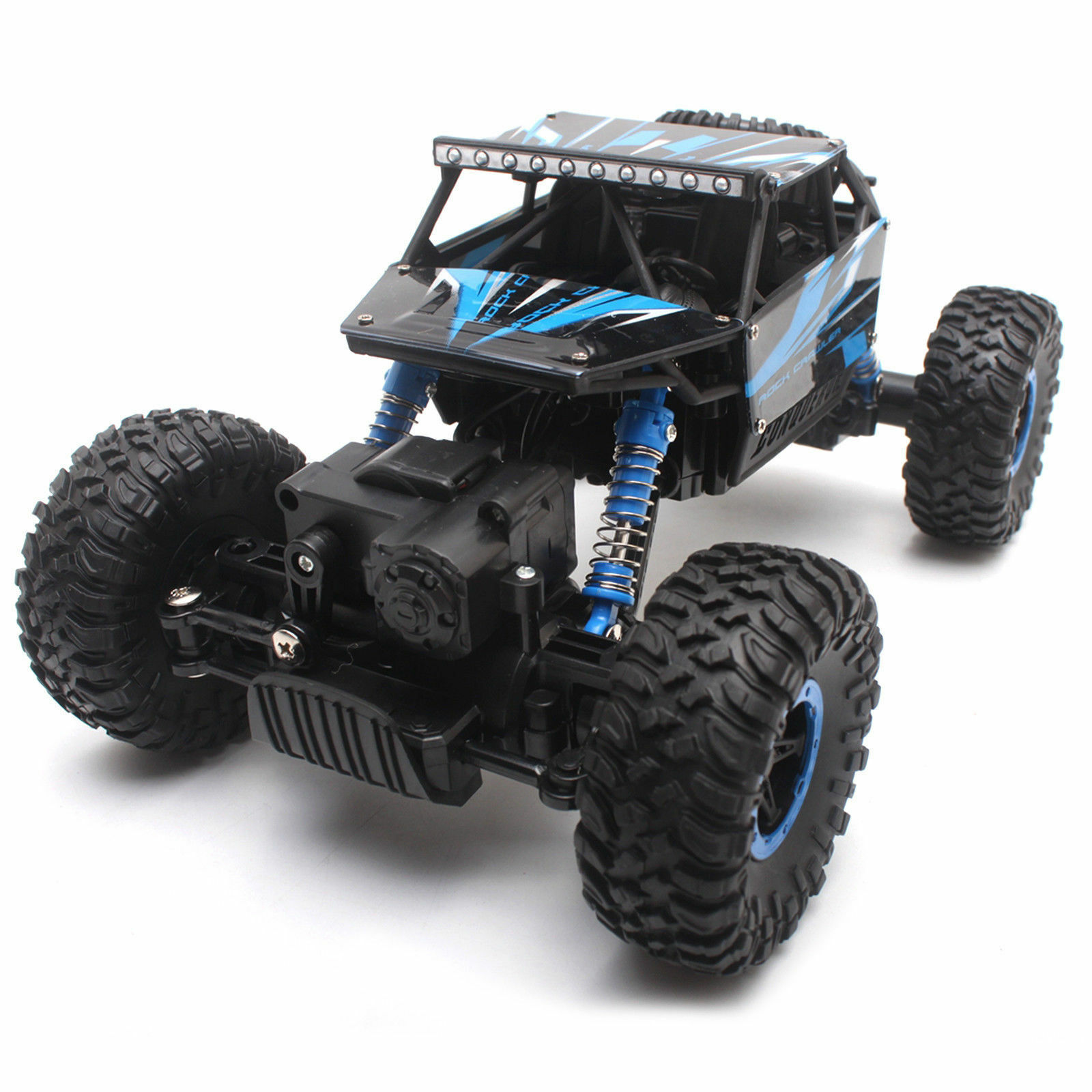 Monster Truck radiocontrol con control remoto 2.4G 4x4 todoterreno coche de radiocontrol con 2 baterías juguete regalo- - Image 5