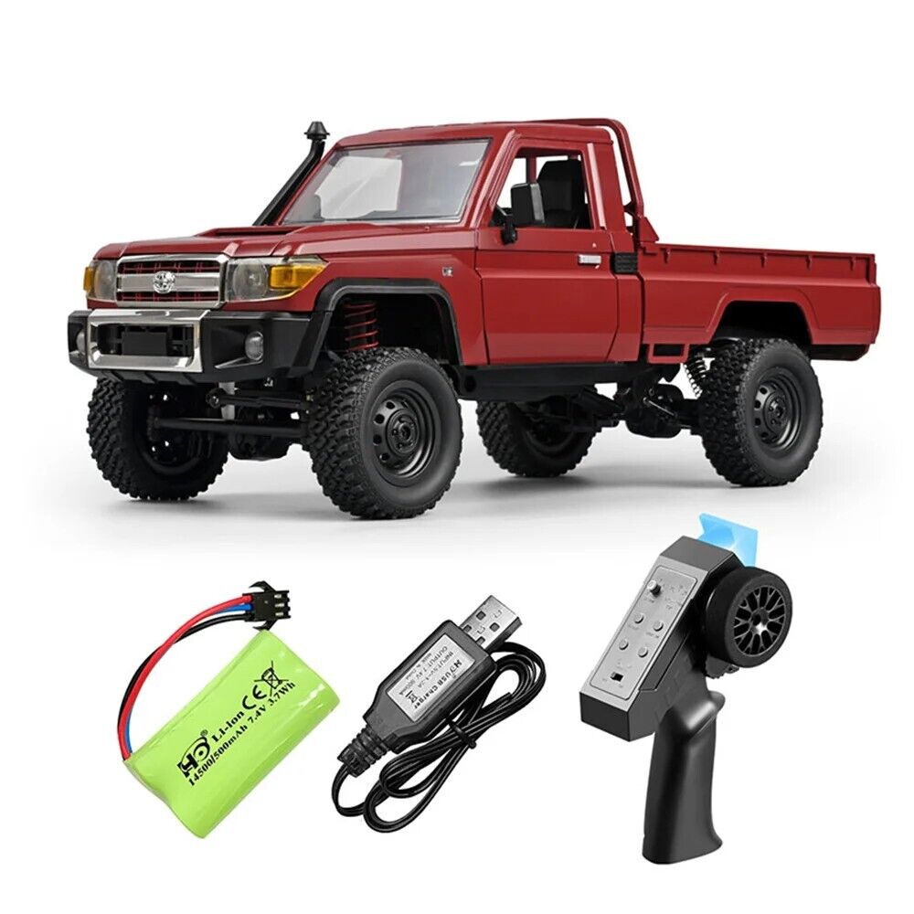 Toyota Land Cruiser MN82 RC Car Crawler escala 1:12, 2.4G 4x4, camión todoterreno- - Image 3