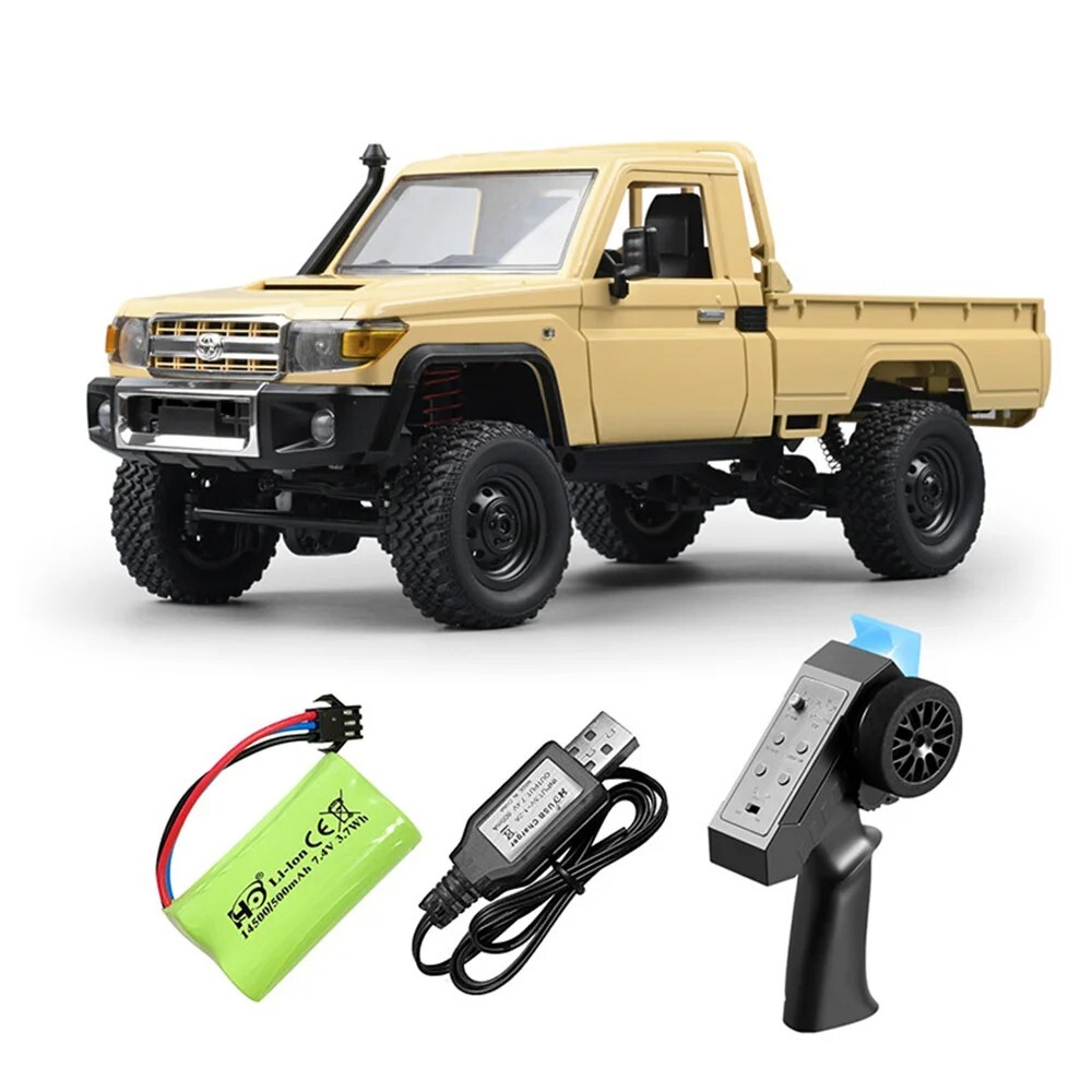 Toyota Land Cruiser MN82 RC Car Crawler escala 1:12, 2.4G 4x4, camión todoterreno- - Image 4