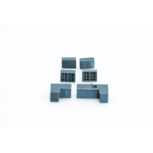 1/72 Miniature Military Kitchen Sink Cabinet Wall Mounted Storage Cabinets set
