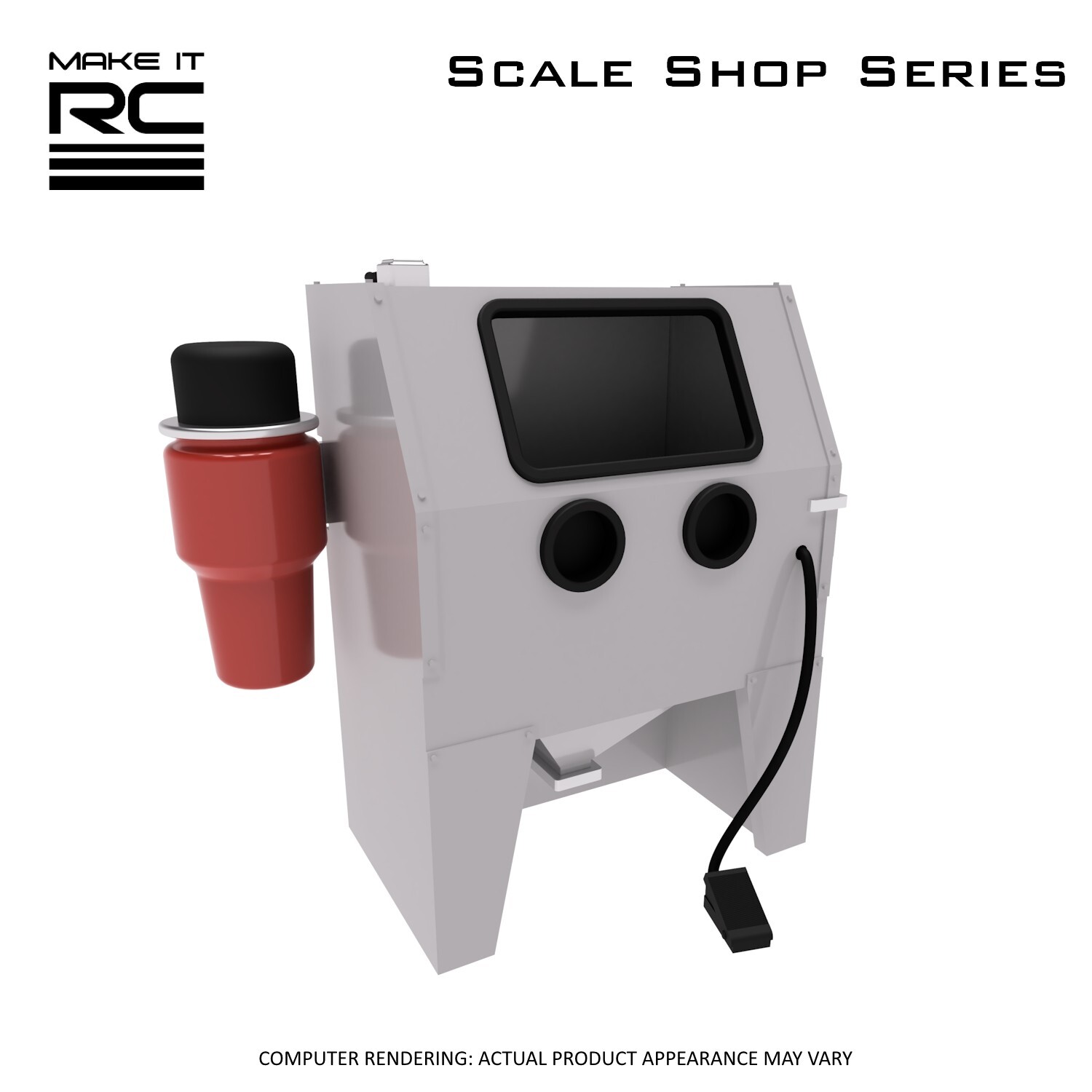 Make It RC 1/24 Scale Sand Blasting Cabinet