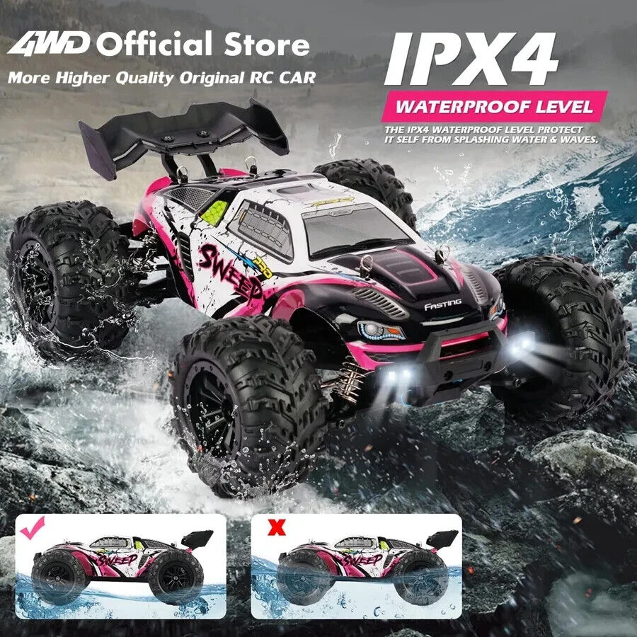 1:16 Coche RC Sin Escobillas 4x4 80 KM/H Alta Velocidad RC Monster Truck- - Image 5