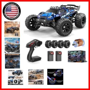 Monster Truck todoterreno recargable 1:14 - baterías dobles y 40 minutos de juego-