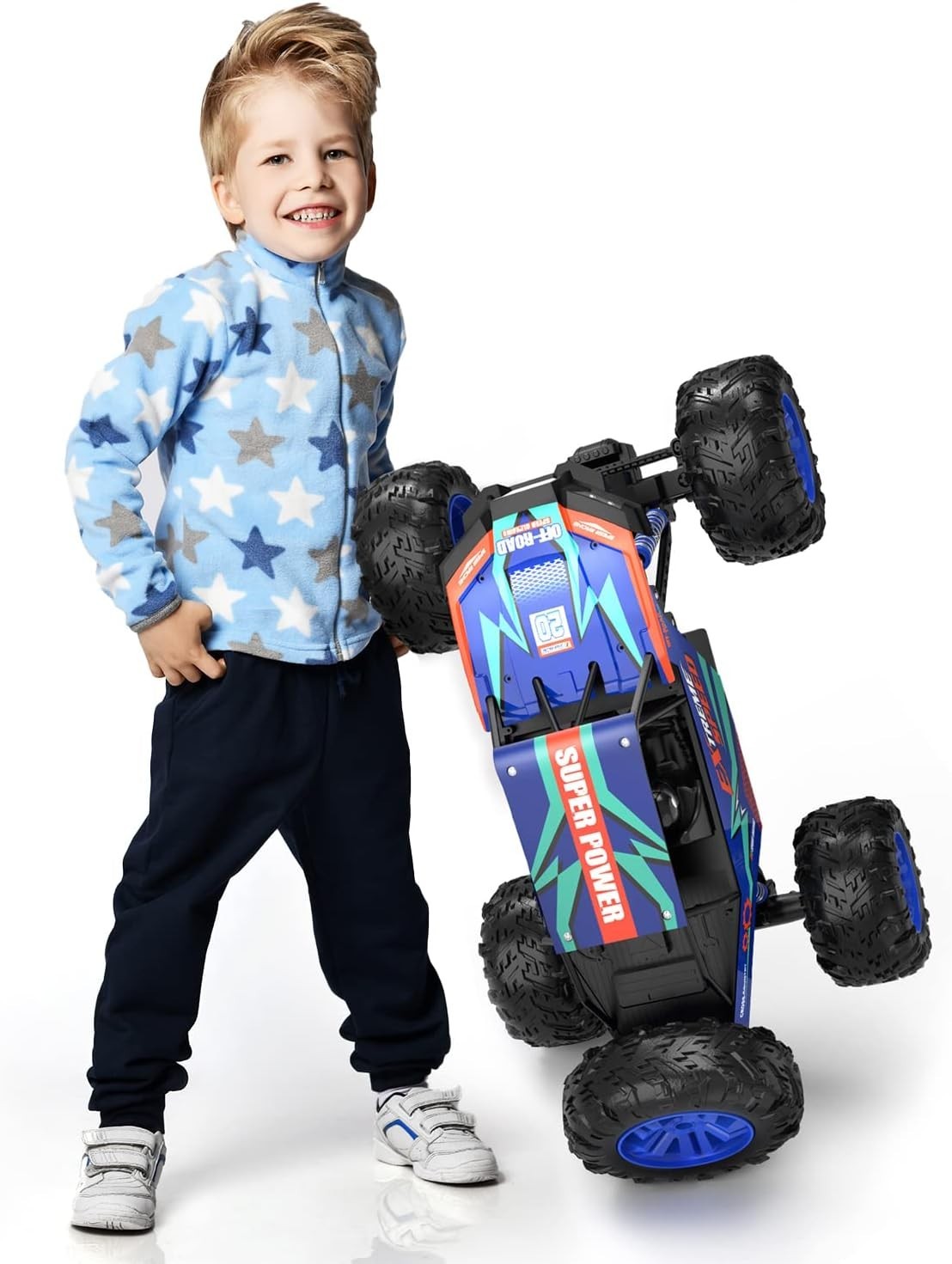 Monster Truck Ultimate escala 1:8 DE60 RC - diversión todo terreno con audio realista- - Image 3