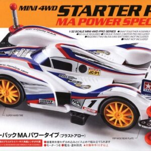 Kit de montaje Tamiya Mini 4x4 Starter Pack MA Power Speck escala 1:32-