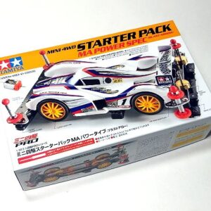 TAMIYA Modelo Mini 4x4 Coche de Carreras 1/32 PAQUETE DE INICIO MA POWER (FLECHA EXPLOSIVA) 18647-