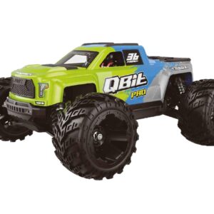 Monster Truck Maverick QBit MT Pro 1/16 4x4 RTR sin escobillas (verde) [MVK151002]-