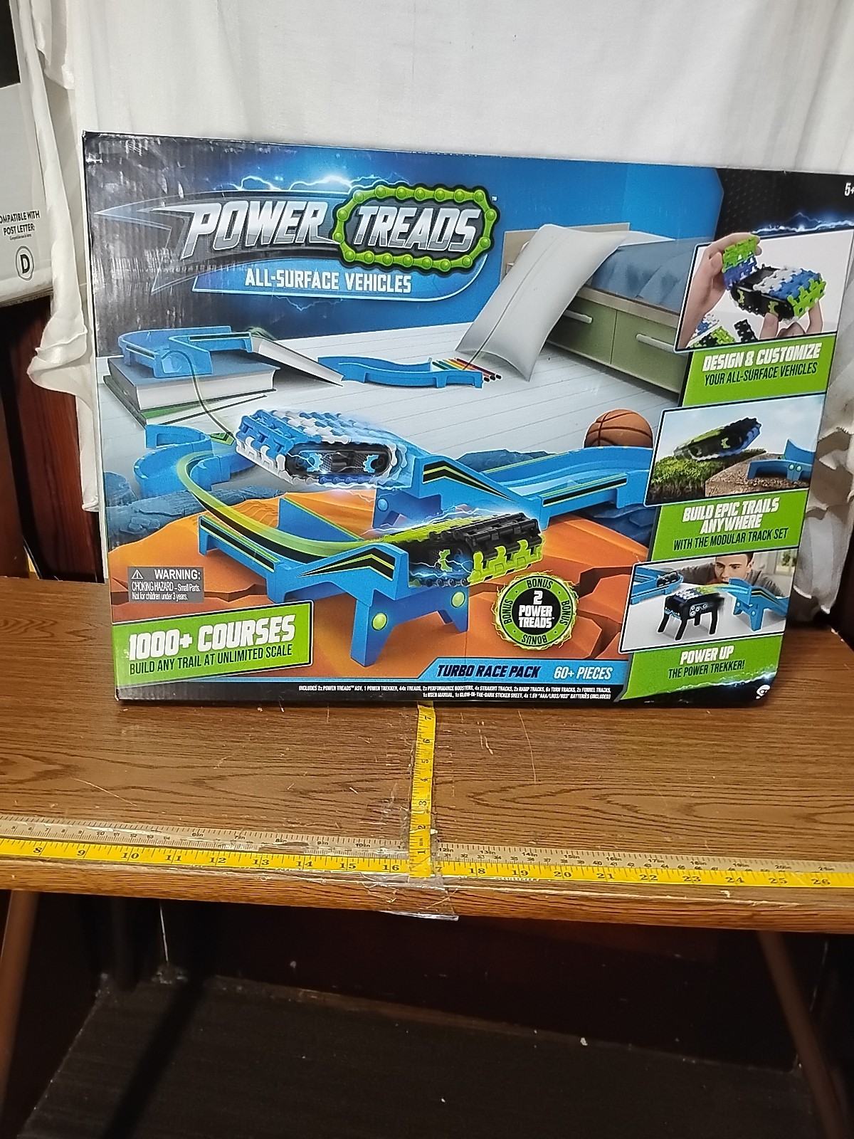 WowWee 5556 POWER TREADS Vehículos Todo Superficie PACK TURBO RACE Juego de Pista NUEVO-