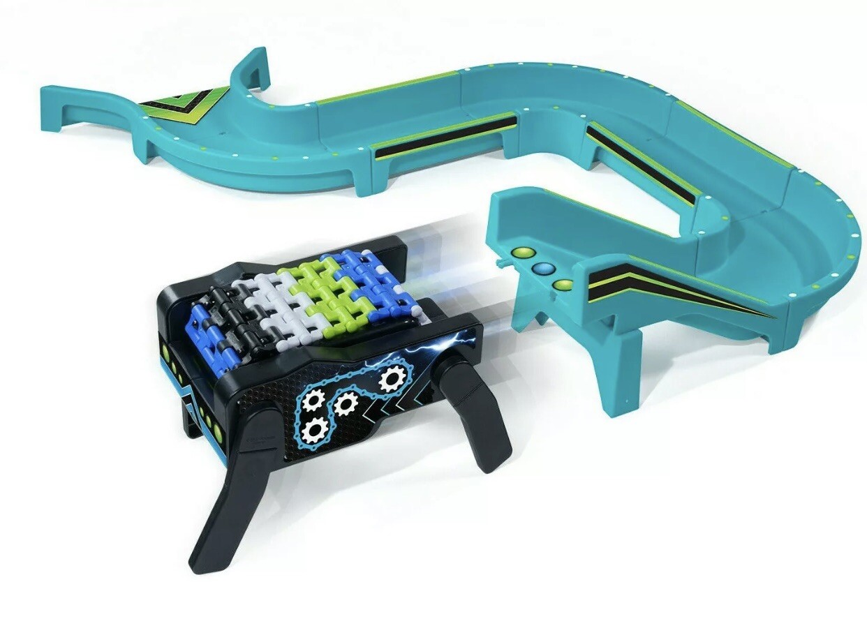 WowWee Power Treads Vehículos de Juguete para Todas las Superficies Paquete de Acelerador Completo 30+ Piezas Nuevo- - Image 3