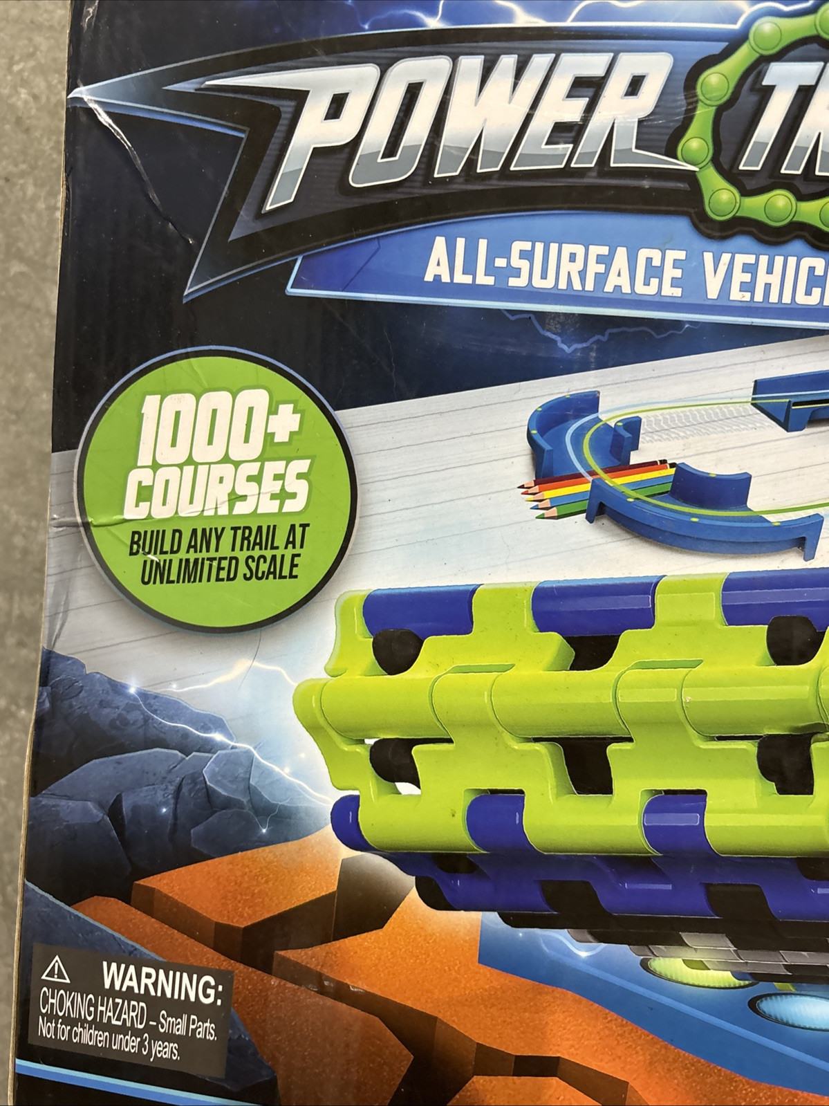 WowWee Power Treads All-Surface Vehicles épico paquete de curso 30+ piezas nuevo 5+- - Image 3