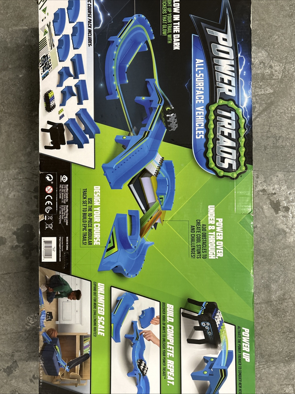 WowWee Power Treads All-Surface Vehicles épico paquete de curso 30+ piezas nuevo 5+- - Image 5