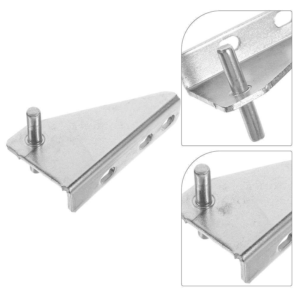 4 Pcs Stainless Steel Freezer Hinge Refrigerator Accessories Kit for Fridge - Image 2