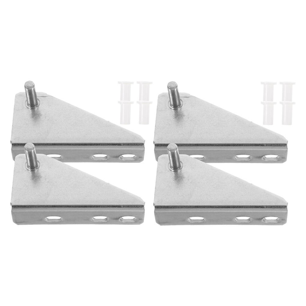 4 Pcs Stainless Steel Freezer Hinge Refrigerator Accessories Kit for Fridge - Image 3
