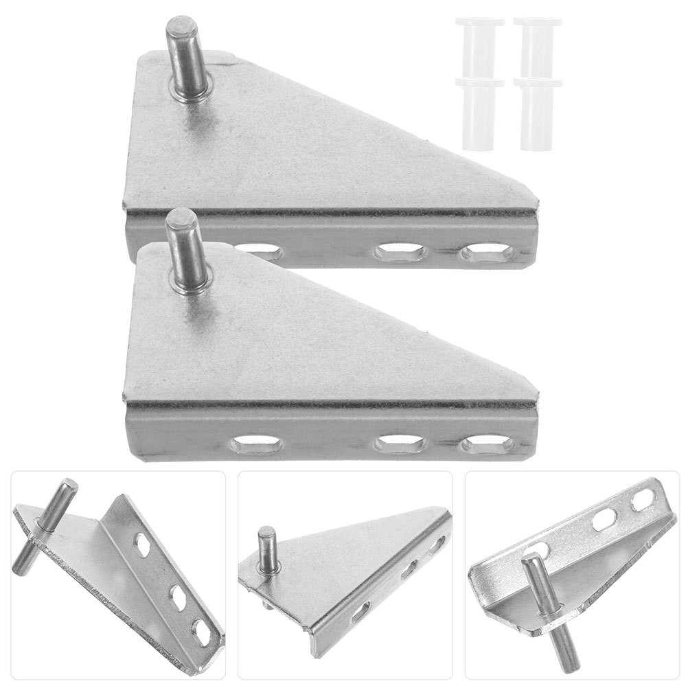 4 Pcs Stainless Steel Freezer Hinge Refrigerator Accessories Kit for Fridge - Image 5