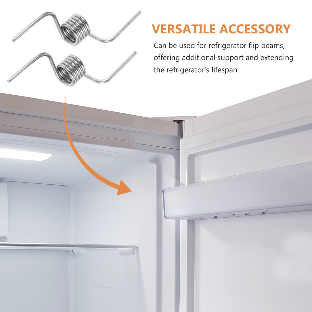 4 Piezas Accesorios Refrigerador Bisagra Puerta Nevera Resorte Reemplazo- - Image 3