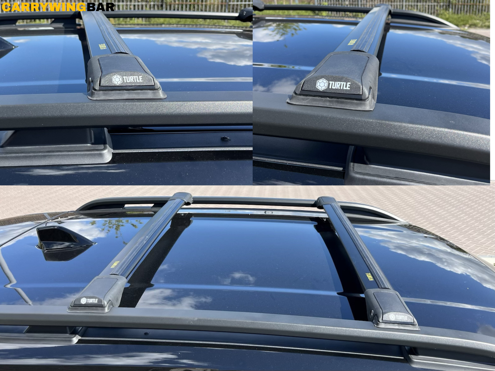 JEEP AVENGER 4XE 2024-2025 BARRAS TRANSVERSALES ALUMINIO NEGRO PAR- - Image 2