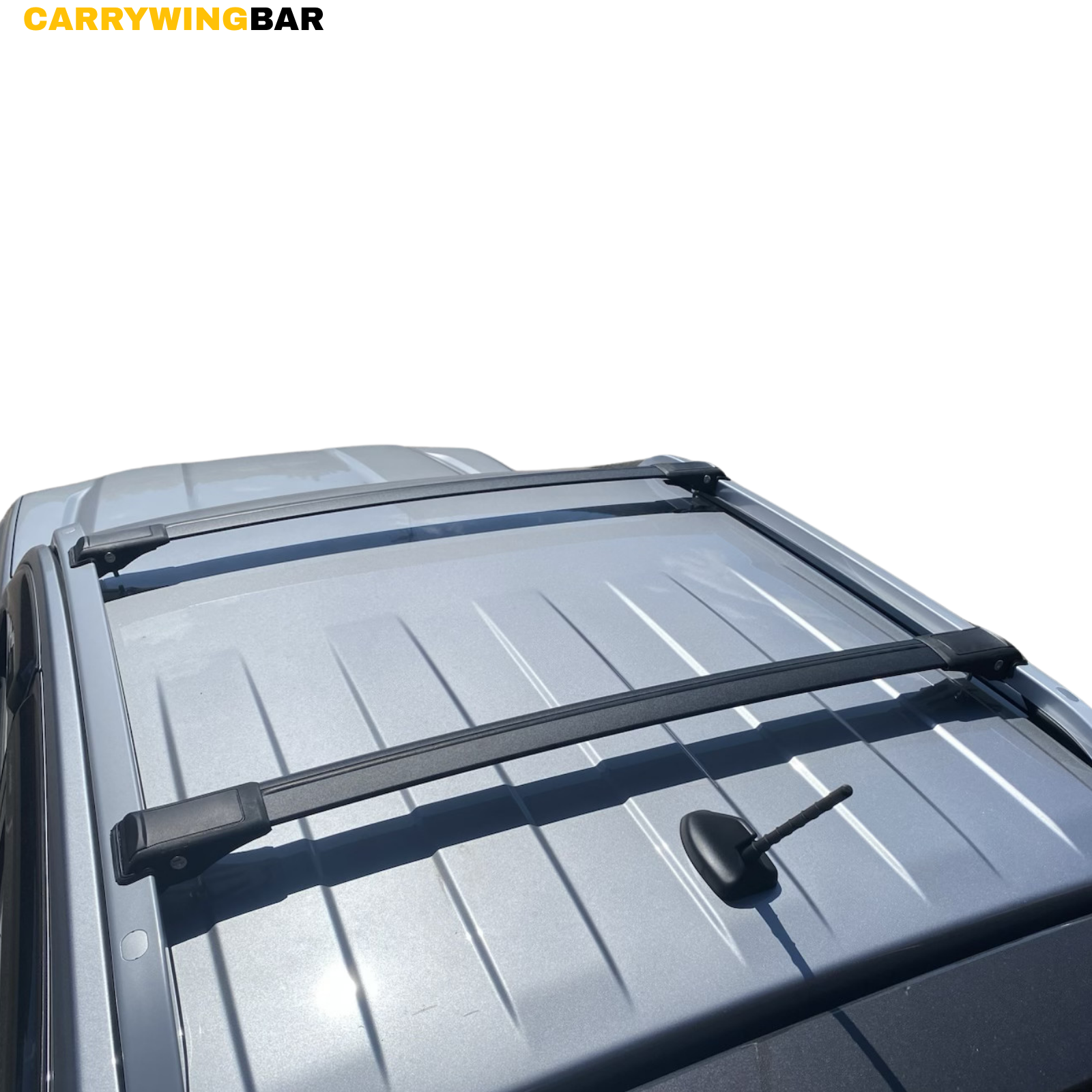 JEEP AVENGER 4XE 2024-2025 BARRAS TRANSVERSALES ALUMINIO NEGRO PAR- - Image 3