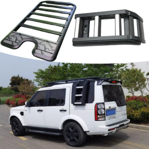 ESTANTE DE EXPEDICIÓN DE TECHO APTO PARA LR Discovery 3 4 LR3 LR4 2010-2016 + escalera-