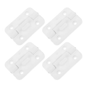 Kit de reparación de puertas de refrigerador refrigerador con bisagras de plástico para congelador de cofre 4 piezas-