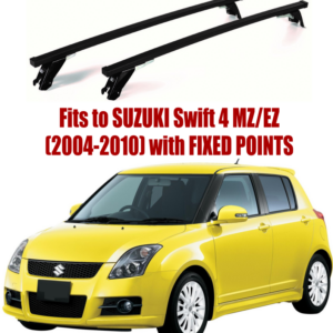 Barras portaequipajes de techo premium para SUZUKI Swift 4 MZ/EZ 2004-10 ST307/079M-PUNTOS FIJOS-