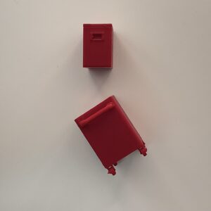 1/25 Scale 36" Tool Box (2-Piece Set) - FDM 3D Printed Shop Diorama Accessory