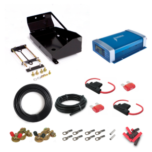 Kit de batería doble Boss 4x4 hágalo usted mismo 20A DC-DC traje Toyota Landcruiser serie 200-