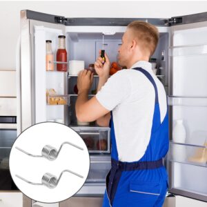 Mecanismo de puerta divisorra de refrigerador 4 piezas componente de repuesto refrigerador de resorte-