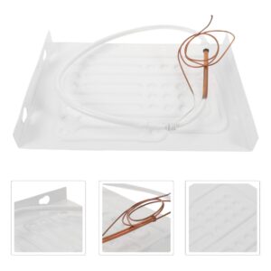 Accesorios para evaporador de refrigerador panel de aluminio placa de refrigerador comercial-