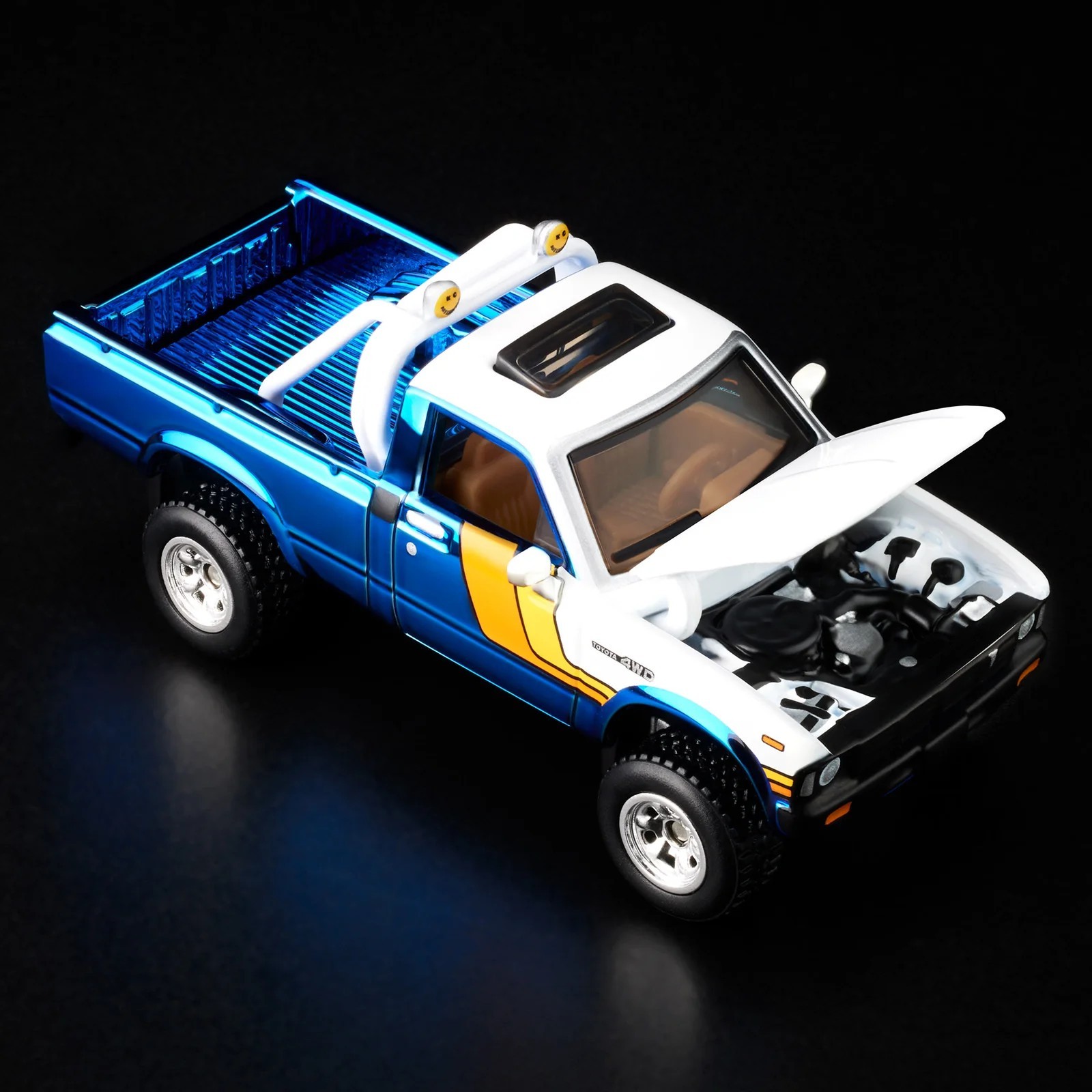 Toyota SR5 81 4x4 Spectraflame Ice Blue (JCP20) exclusivo de Mattel Hot Wheels RLC (JCP20)- - Image 5