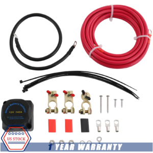 Dual Battery Isolator Kit 12V Fits Car Watercraft Marine ATV UTV 4WD Rzr RV 140A