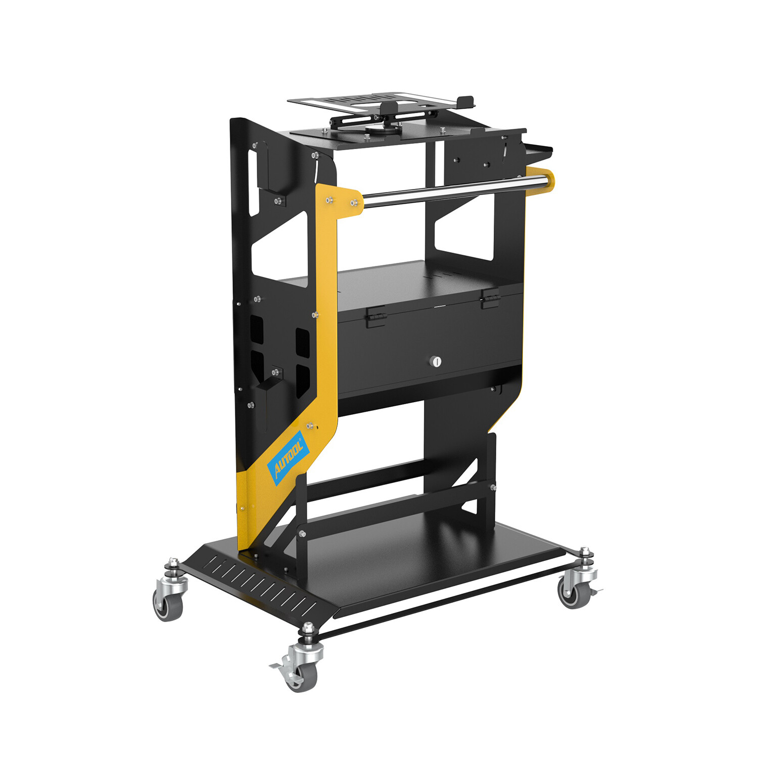 Automotive Service Rolling Tool Cart Garage Trolley Workshop with Rotary lift - Image 5