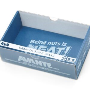 Mini caja de coche Tamiya 95456 básica 4x4 con funda Avante Jr 30 aniversario limitada-